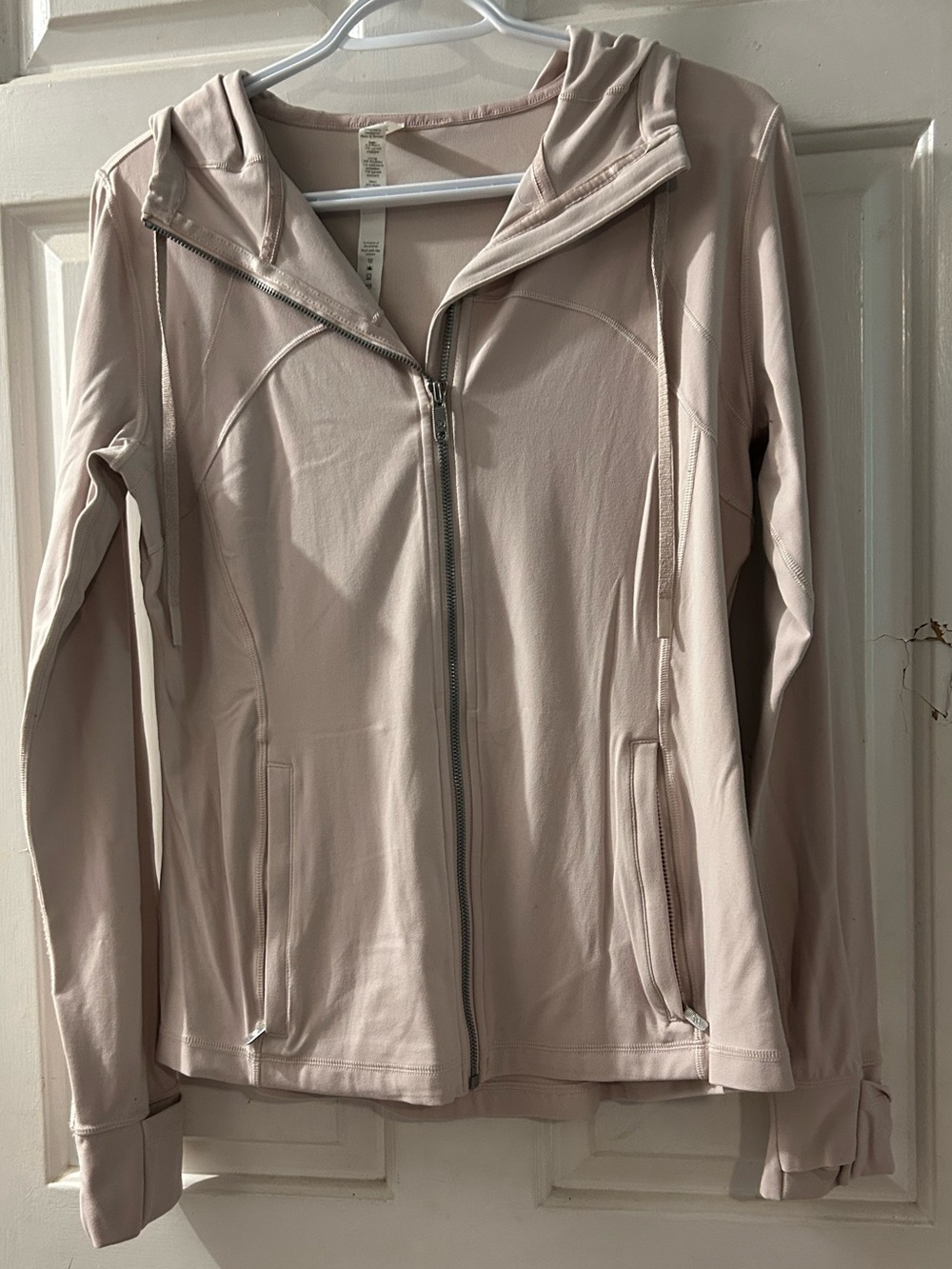 lululemon athletica Pale Blush Zip Hoodie Jacket